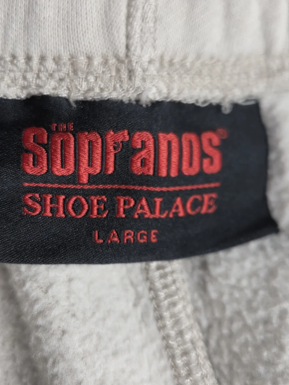 Sopranos Satriale's Shorts Italian-American Deli Chic Mob-core Y2k Size L